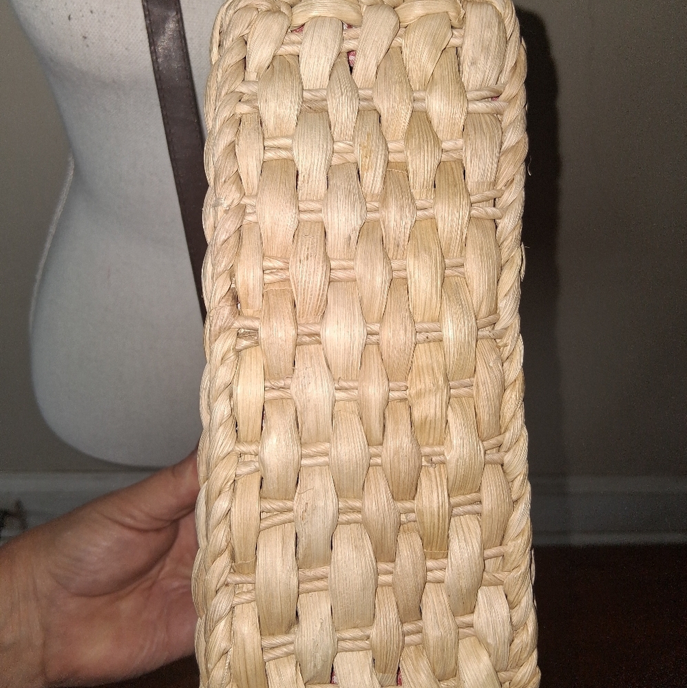 *bogo* Straw Watermelon Embroidered Crossbody Bag - Picture 6 of 6